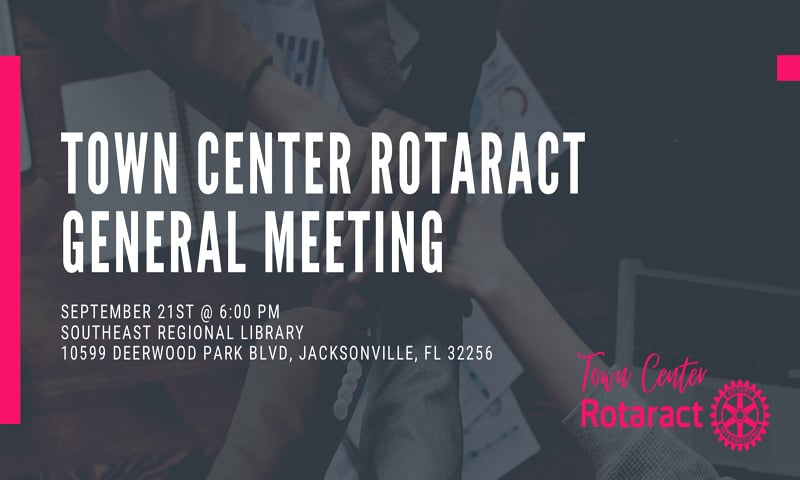 Town Center Rotaract Meeting